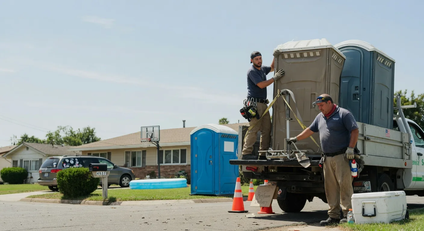 Porta Potty Rental in Le Roy, IL near me
